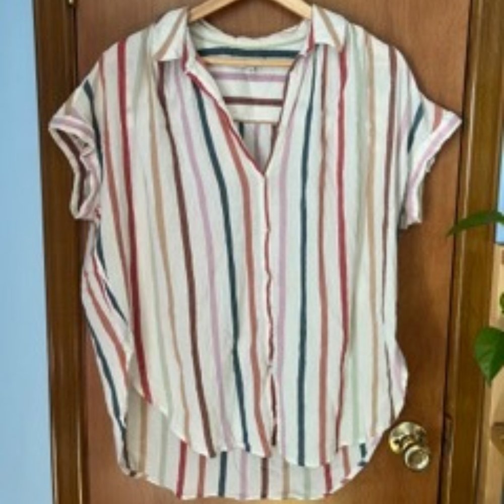 Madewell Short Sleeve Blouse
